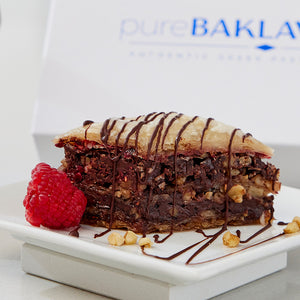 
                  
                    Dark Chocolate Raspberry Baklava 4-pc Gift Box
                  
                